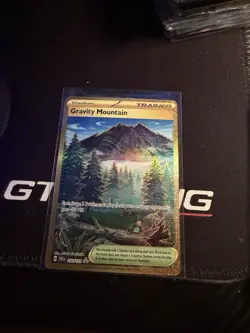 Pokemon TCG Trainer Stadium Gravity Mountain 250/191 Surging Sparks - Image 1