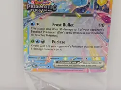 Pokemon Prismatic Evolutions Glaceon ex 026/131 Surprise Box Stamped Sealed - Image 3