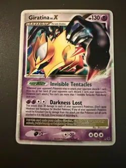 Giratina LV X + Pokemon TCG Platinum 124 Holo Rare NM - Image 1