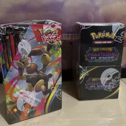 Pokemon TCG Phantasmal Flames sealed Half Booster Box 18 Packs - Image 2