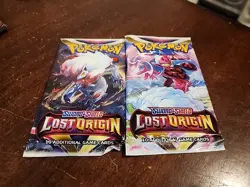 2022 | Pokemon Lost Origin Booster Pack | Sealed | New x2 - Image 1