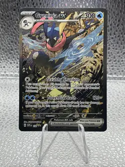 2024 Pokemon Greninja Ex Scarlet & Violet:Black Star Promo 132 - Image 1