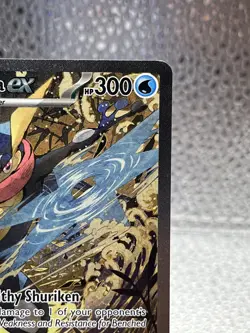 2024 Pokemon Greninja Ex Scarlet & Violet:Black Star Promo 132 - Image 3