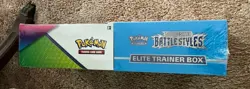 Pokemon TCG: Sword & Shield Battle Styles Elite Trainer Box Sealed NEW Sealed! - Image 3