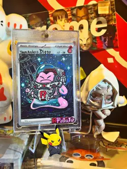 Pokemon Card Ditto Metamong Project Promo 173/SV-P 2025 HanD Draw DIY Energy 🚀 - Image 3