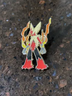 1x POKEMON NINTENDO OFFICIALLY LICENSED 1" BLAZIKEN COLLECTOR'S PIN/BADGE - Image 3