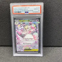 PSA 10 Mega Gardevoir ex 178/132 Mega Evolution SIR Full Art Pokemon GEM MINT - Image 1