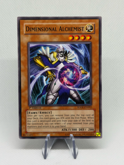 Dimensional Alchemist SDDE-EN002 1st Edition YuGiOh Card - Image 1