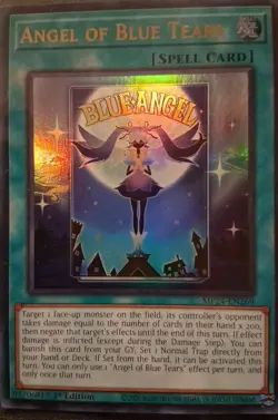 Angel Of Blue Tears MP24- EN269 Ultra Rare English 1st Ed Yu Gi Oh - Image 1