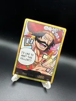 One Piece Gol.D.Roger GOLD DON!! Card (OP-13) English - A - Image 1