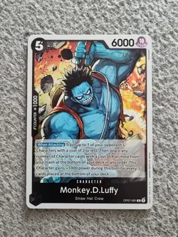 One Piece English 500 Years in the Future #OP07-091 Monkey.D.Luffy Rare - Image 1