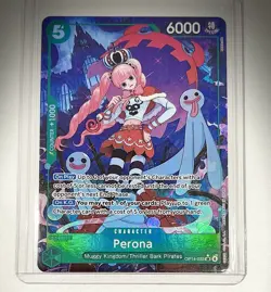 Perona - OP14-033 (Alternate Art) - The Azure Sea's Seven (OP14) - Image 1