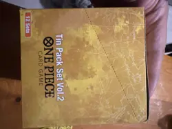 Sealed Case - One Piece DISPLAY 12x Mini Tin Pack Set VOL. 2 TS-02 TS02 English - Image 5