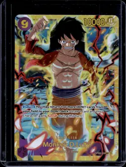 2024 One Piece Emperors in the New World Monkey.D.Luffy Secret Rare #OP09-119 - Image 1