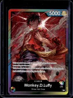 2023 One Piece 8 Packs Battle Monkey D Luffy #P - Image 1