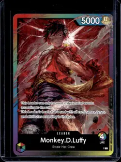 2023 One Piece 8 Packs Battle Monkey D Luffy #P - Image 1