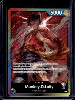 2023 One Piece 8 Packs Battle Monkey D Luffy #P - Image 1