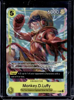 2024 One Piece 500 Years in the Future Monkey.D.Luffy Super Rare #OP07-109 - Image 1
