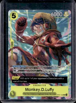 2024 One Piece 500 Years in the Future Monkey.D.Luffy Super Rare #OP07-109 - Image 1