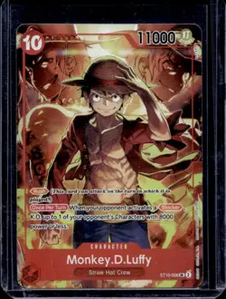 2024 One Piece Treasures Boosters Set Monkey.D.Luffy #ST10-006 - Image 1