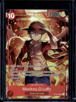 2024 One Piece Treasures Boosters Set Monkey.D.Luffy #ST10-006 - Image 1