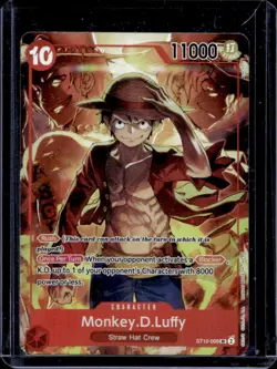 2024 One Piece Treasures Boosters Set Monkey.D.Luffy #ST10-006 - Image 1