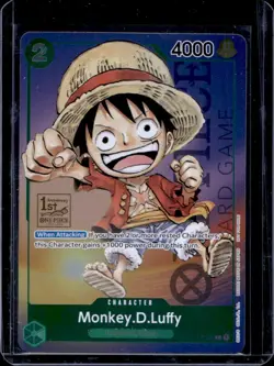 2023 One Piece 1st Anniversary Tournament Participant Promo D. Luffy #P-037 - Image 1