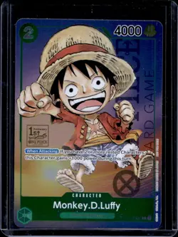 2023 One Piece 1st Anniversary Tournament Participant Promo D. Luffy #P-037 - Image 1