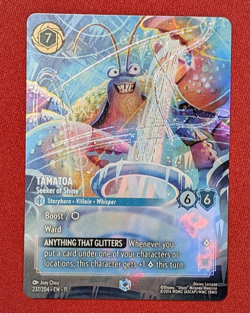 Enchanted Foil TAMATOA SEEKER OF SHINE 1x Disney Lorcana Winterspell ^ - Image 1
