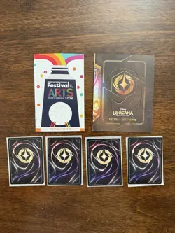 (2) Disney Lorcana Magical Places- Rapunzel & Donald Duck EPCOT Promo Card SETS - Image 2