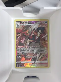 Pokemon Houndoom Single Strike Ultra Rare TG10/TG30 Holo Brilliant Stars Card - Image 1