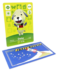 Animal Crossing Nintendo Amiibo - DAISY #258 - Series 3 Authentic Card - Image 1