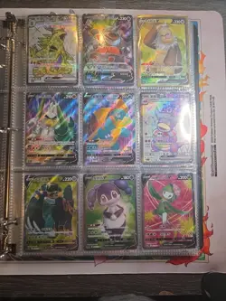 Pokemon Card Lot Binder V/VMAX IR Hits 180 Cards NM Full Art - Image 5