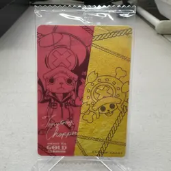 Tony Tony Chopper Gold Film Roadshow Japanese One Piece Card ~ NM Sealed - Image 1
