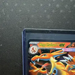 Pokemon Mega Charizard Y EX Full Art Holo Promo Card 030 MEP - Image 5