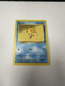 Pokemon Card WOTC TCG 1999 Vintage Base Set Staryu - Image 1