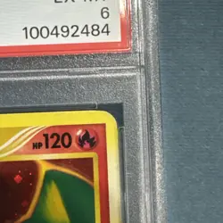 Pokemon TCG Charizard Stormfront Holo Card 103/100 PSA 6 Secret Rare - Image 3