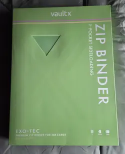 NEW Vault X Exo-Tec Zip Binder 9-Pocket SV7 Edition (Holds 360 Cards) Premium - Image 1