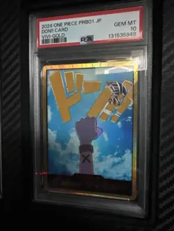 One Piece Don Card Nefeltari Vivi PRB-01 with Gold Japanese - Image 2