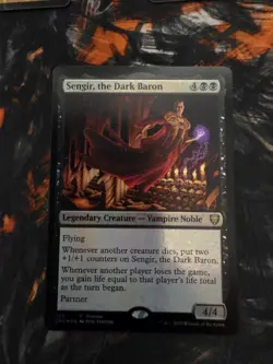 Sengir, the Dark Baron 722 Foil Preview Promo Commander Legends CMR MTG NM - Image 1