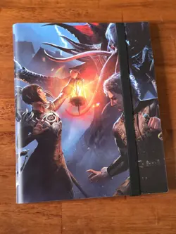 Battle for Baldur's Gate 9 pocket BINDER CARD HOLDER MTG ULTRA PRO album magic - Image 1