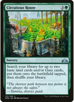Circuitous Route 125 MTG NM - Guilds of Ravnica - Image 1