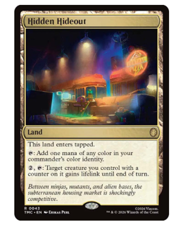 Hidden Hideout Teenage Mutant Ninja Turtles MTG - Image 1