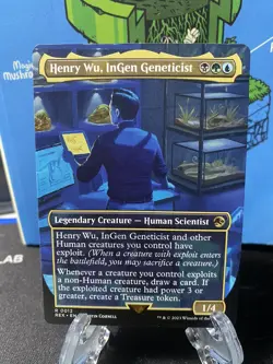 Henry Wu, InGen Geneticist (Borderless) Universes Beyond: Jurassic World... - Image 1