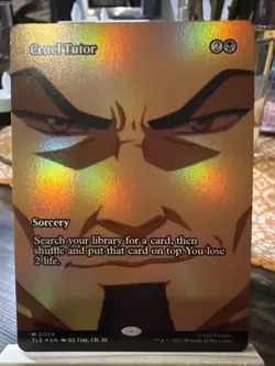 Cruel Tutor (Borderless) Avatar: The Last Airbender: Eternal-Legal Foil - Image 1