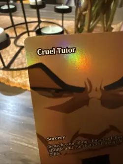 Cruel Tutor (Borderless) Avatar: The Last Airbender: Eternal-Legal Foil - Image 2