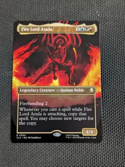 MTG: Avatar the Last Airbender TLA - 0334 - Fire Lord Azula - Borderless NM - Image 1