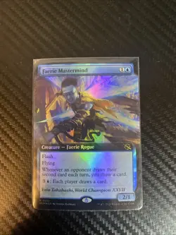 Faerie Mastermind (Extended Art) March of the Machine Foil - Image 1