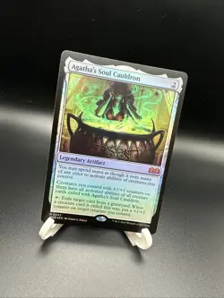MTG Agatha's Soul Cauldron, NM-Mint, English Wilds of Eldraine - Image 1