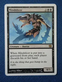 MTG 1x Mindslicer NM Ninth 9th Edition Magic - Image 1